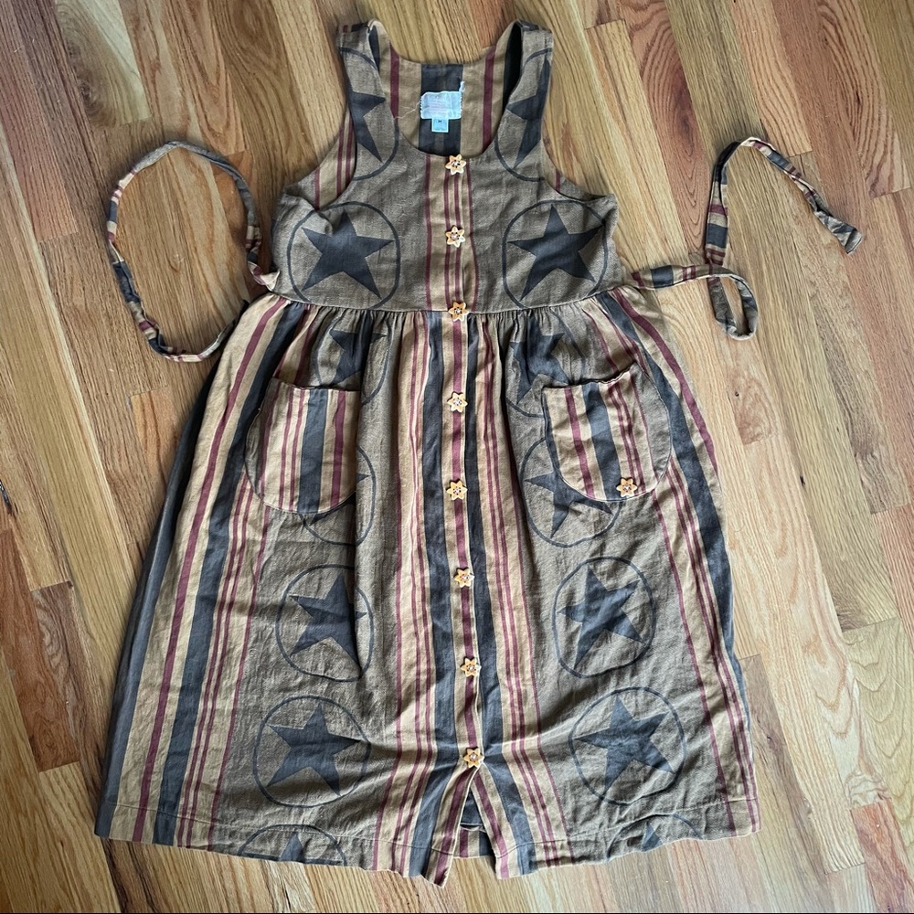 Vintage button up dress